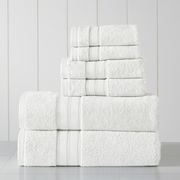 Modern Threads Modern Threads 6 Piece SpunLoft™ towel set White 5SPL6PCE-WHT-ST